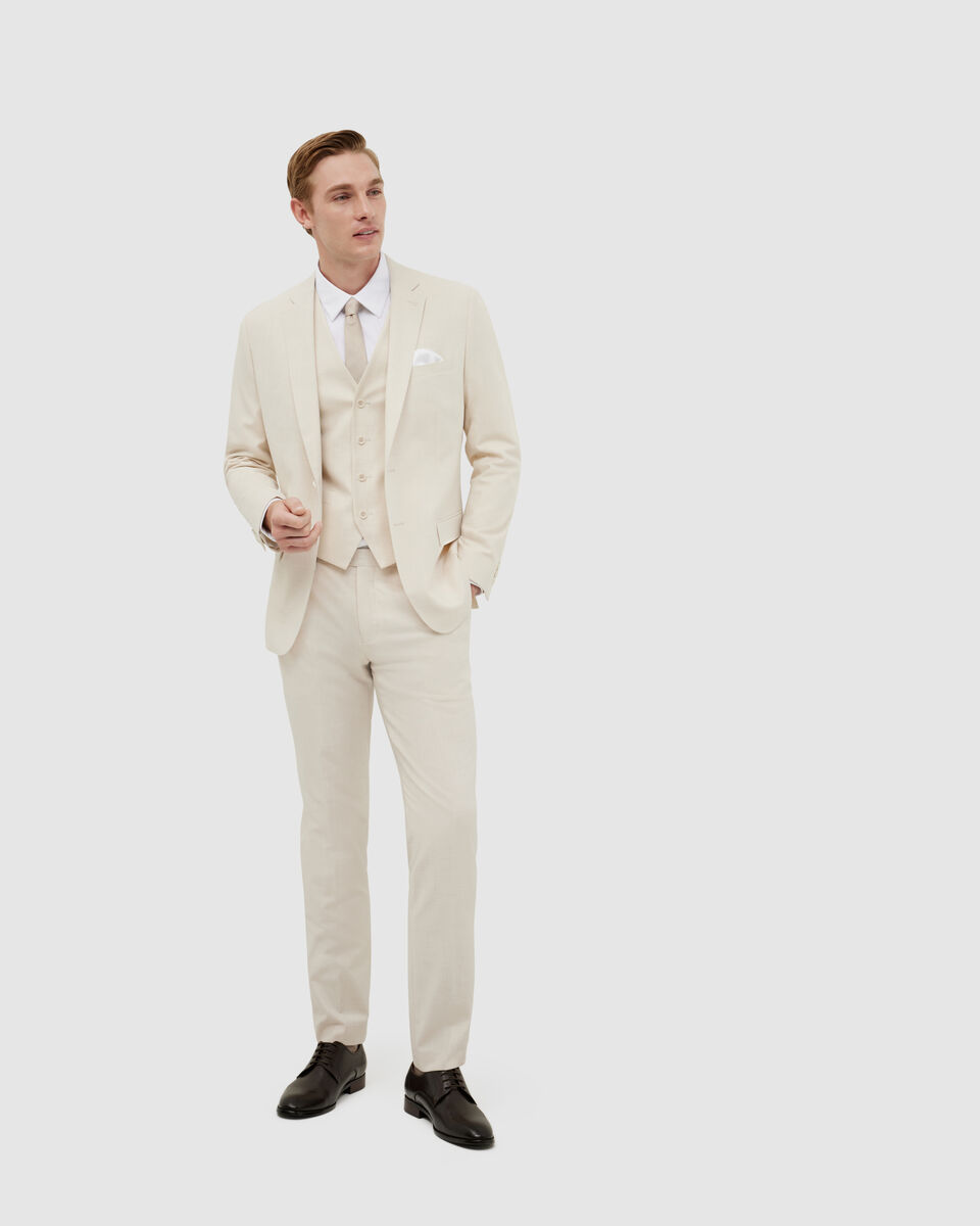 Textured Tailored Jacket, Neutral, hi-res